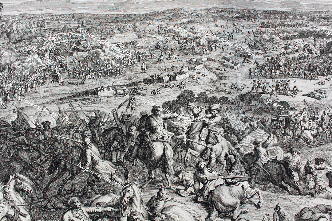 Schlacht Malplaquet Prinz Eugen Spanischer Erbfolgekrieg Marlborough