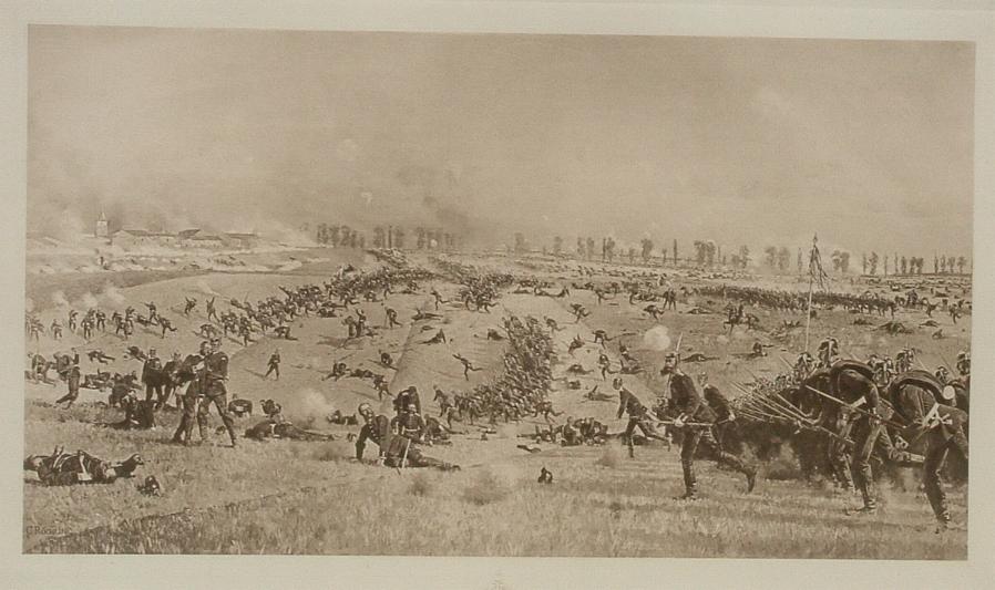 St. Privat Garde Regiment Kessel Marwitz Schulenburg 1870 Karl Röchling