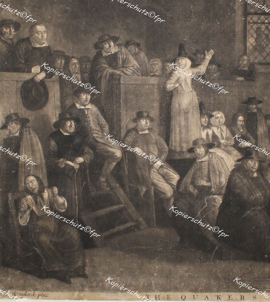 Egbert van Heemskerck Quäker Quaker Mission Mormonen Margaret Fell Predigt Gottesdienst